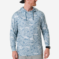 Thumbnail for Performance Hoodie - Seaside Camo