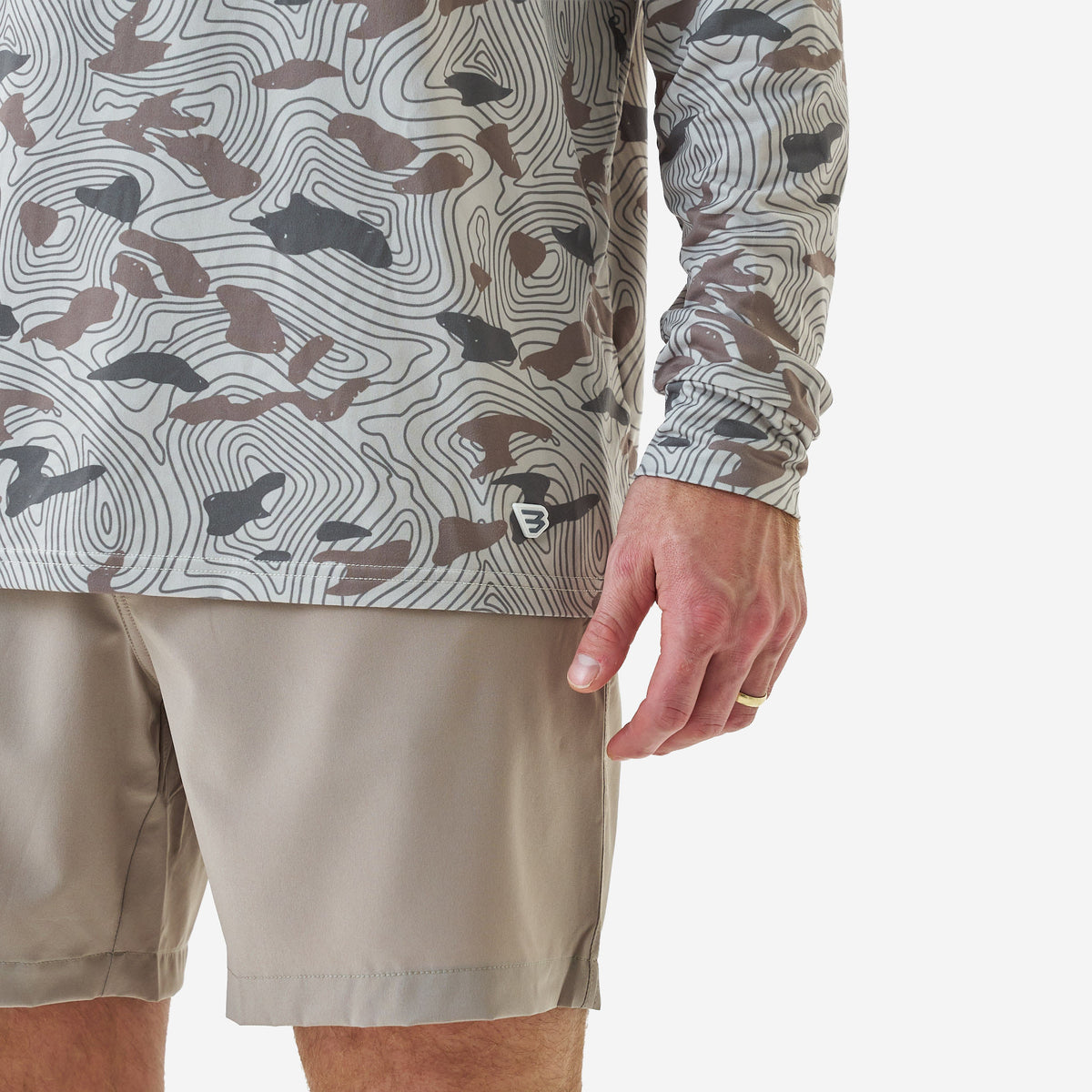 Performance Hoodie - Top Desert Camo
