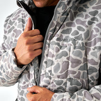Thumbnail for Puffer Jacket - Classic Deer Camo