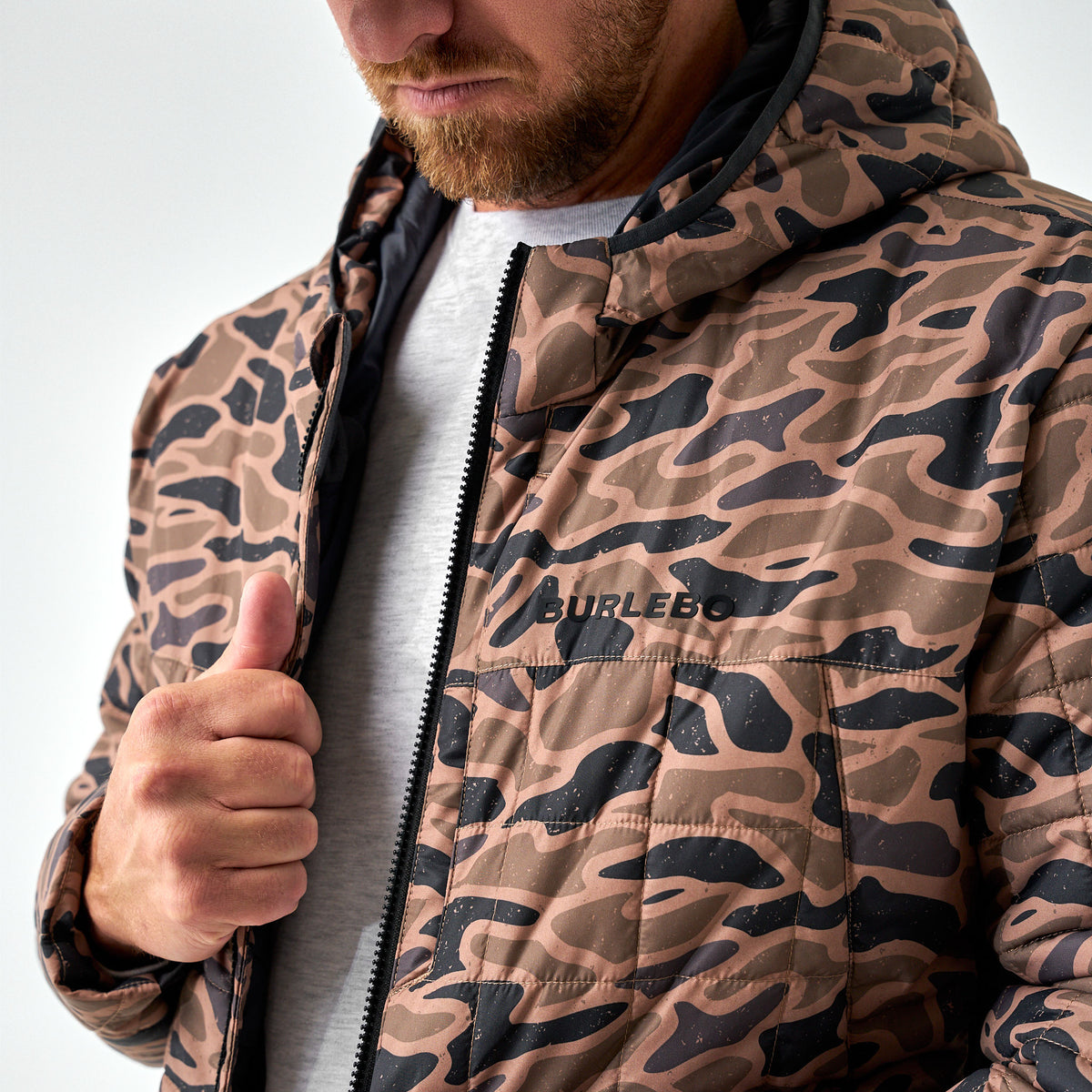 Puffer Jacket - Gauge Camo
