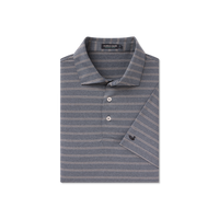 Thumbnail for Newcastle Stripe Featherlight  Performance Polo - Washed Lunar