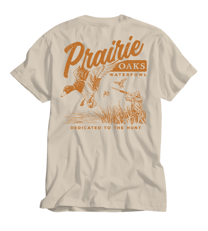 Pothole Mallard SS Tee - Oatmeal