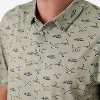 Thumbnail for Performance Polo - Flying Ducks - Green