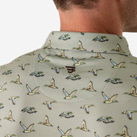 Thumbnail for Performance Polo - Flying Ducks - Green