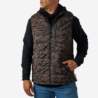 Thumbnail for Puffer vest - Bendita Camo