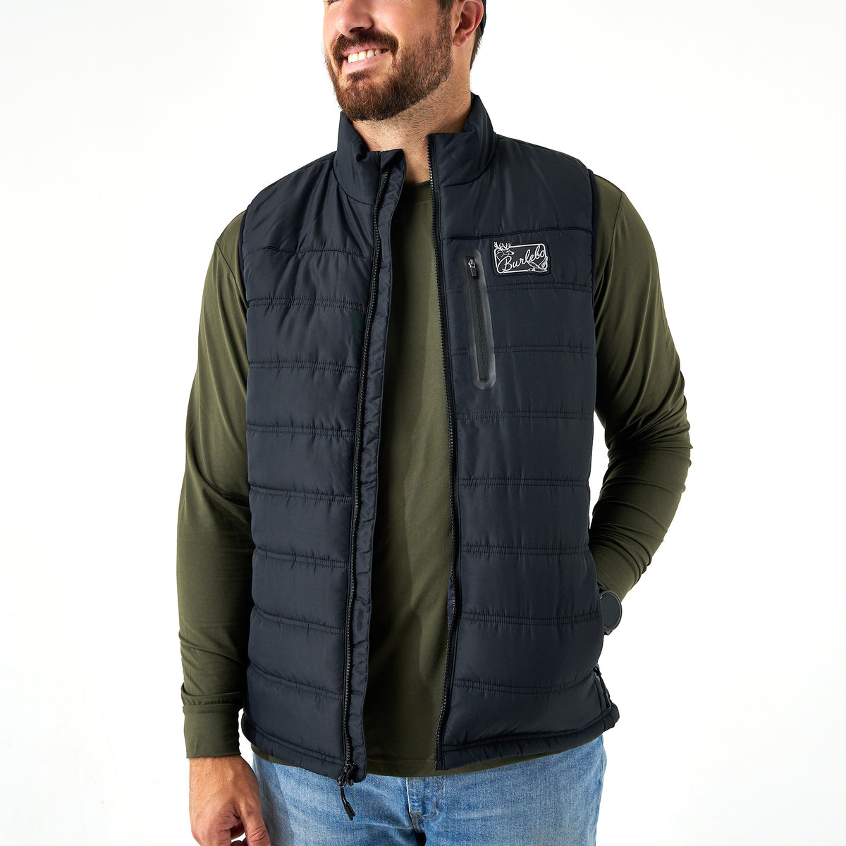 Puffer Vest - Black