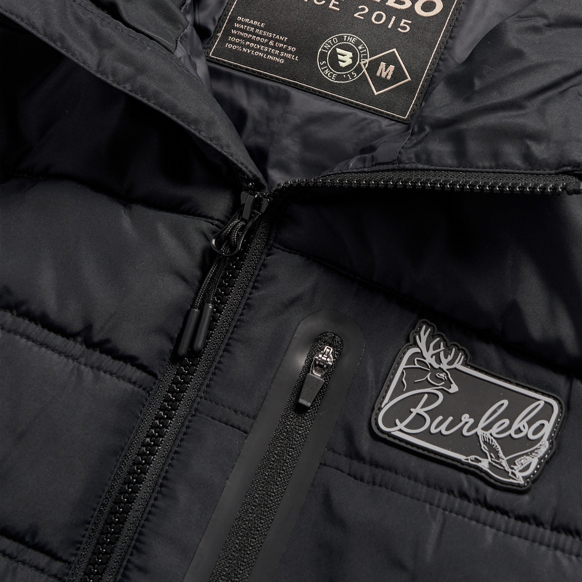 Puffer Jacket - Black
