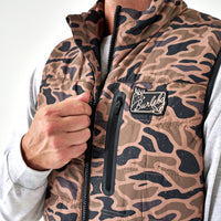 Thumbnail for Puffer Vest - Gauge Camo