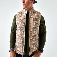 Thumbnail for Puffer Vest - Pintail Camo