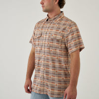 Thumbnail for Duck Hunter Plaid SS Performance Pearl Snap Button Down Shirt