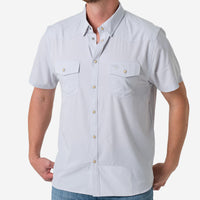Thumbnail for Performance Western Shirt - Light Grey