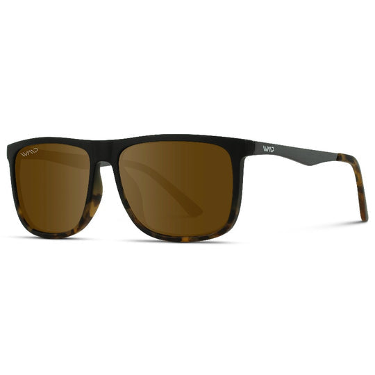 Jacob Polarized Sunglasses - Black/Tortoise