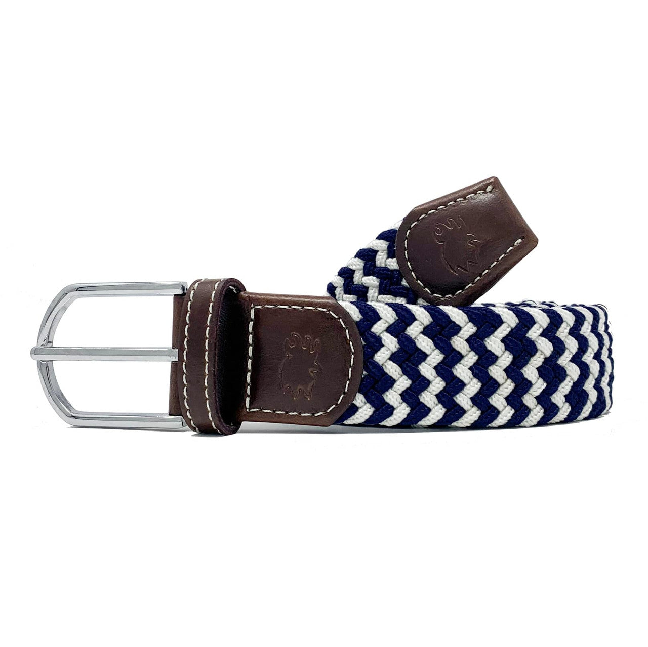 The Cape Cod Two Toned Woven Stretch Belt