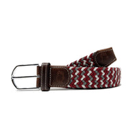 Thumbnail for The Santa Fe Tri-Color Woven Stretch Belt