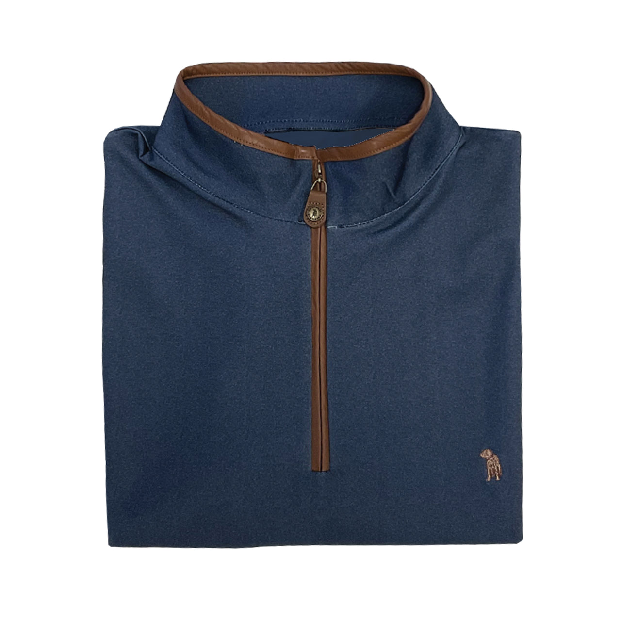 Southern Casanova Performance Quarter Zip - Dark Denim Blue