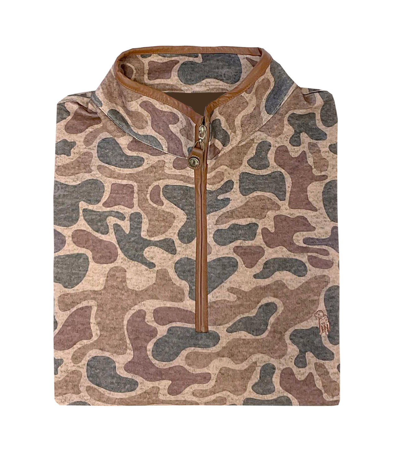 Southern Casanova Performance Quarter Zip - Duck Camo