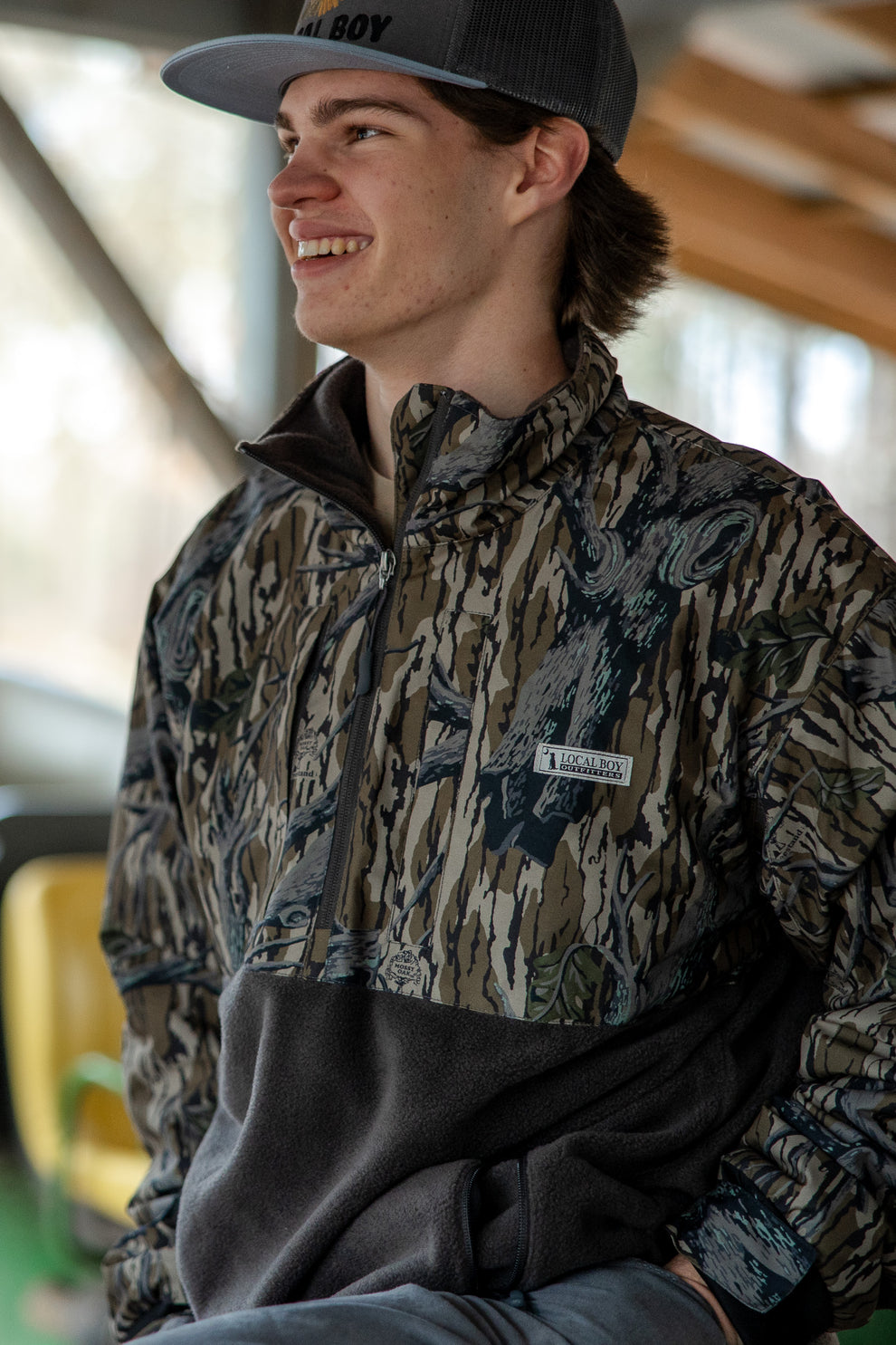 Fielder Quarter Zip Pullover - Treestand