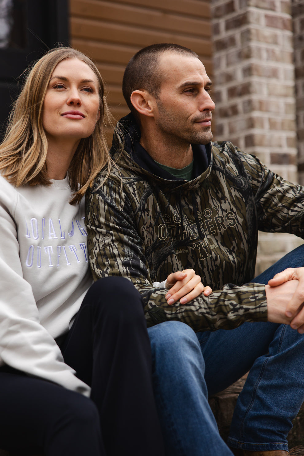 Poly Fleece Hoodie - Tree Stand