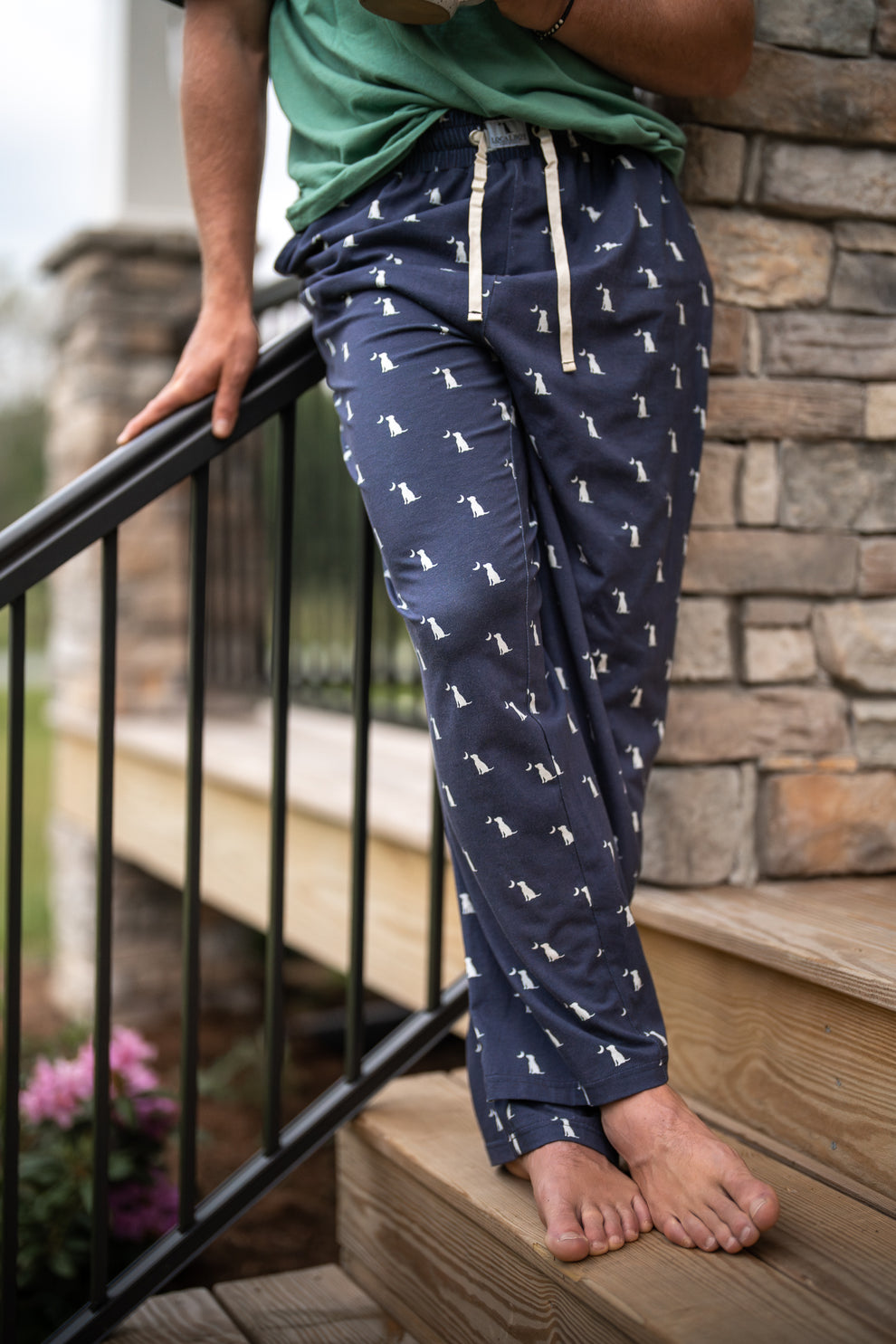 Local Boy Dog & Moon Pajama Pant - Navy