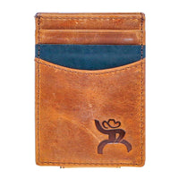 Thumbnail for Roughy Crazy Horse Branded Money Clip Wallet