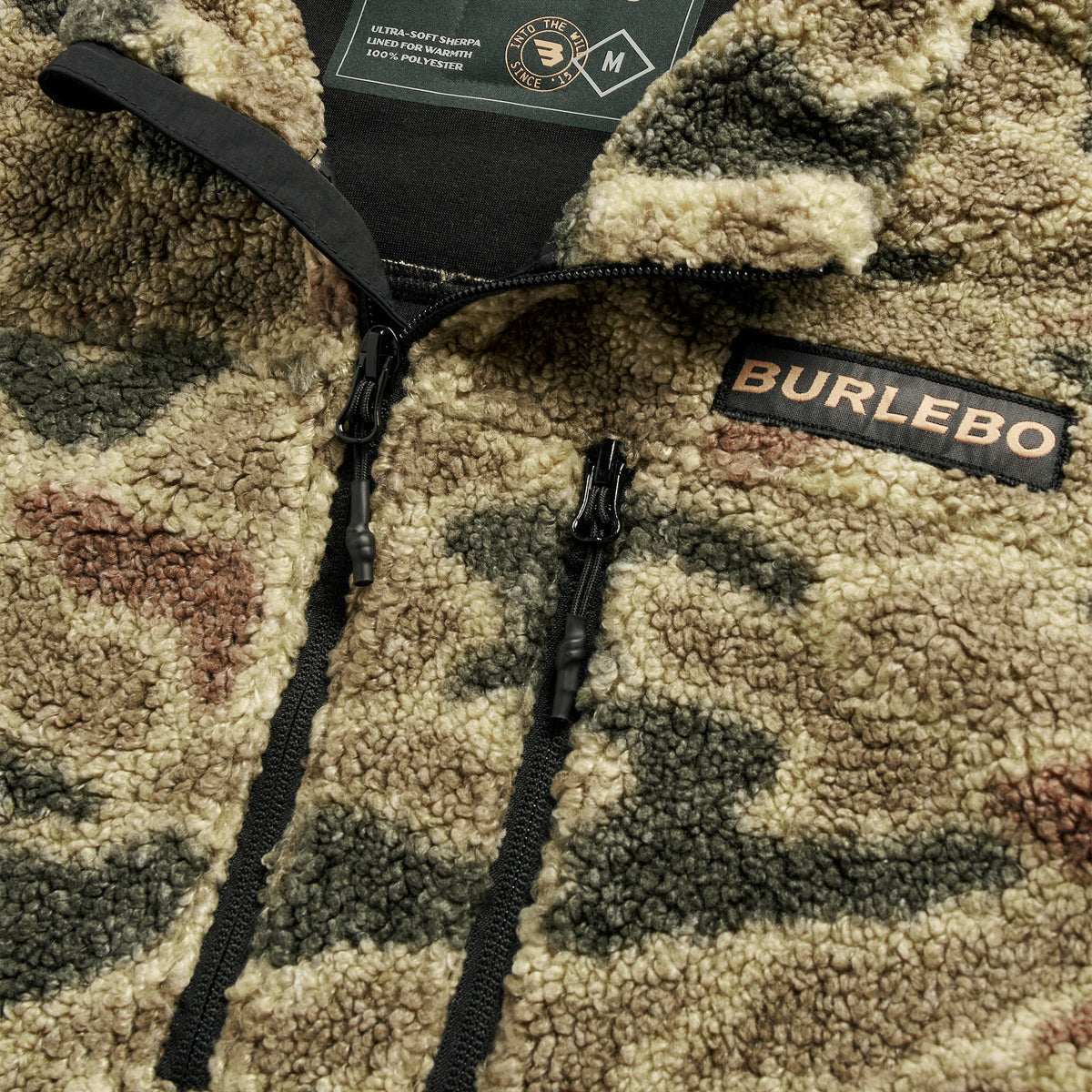 Sherpa - Quarter Zip - Rocky Mountain Camo