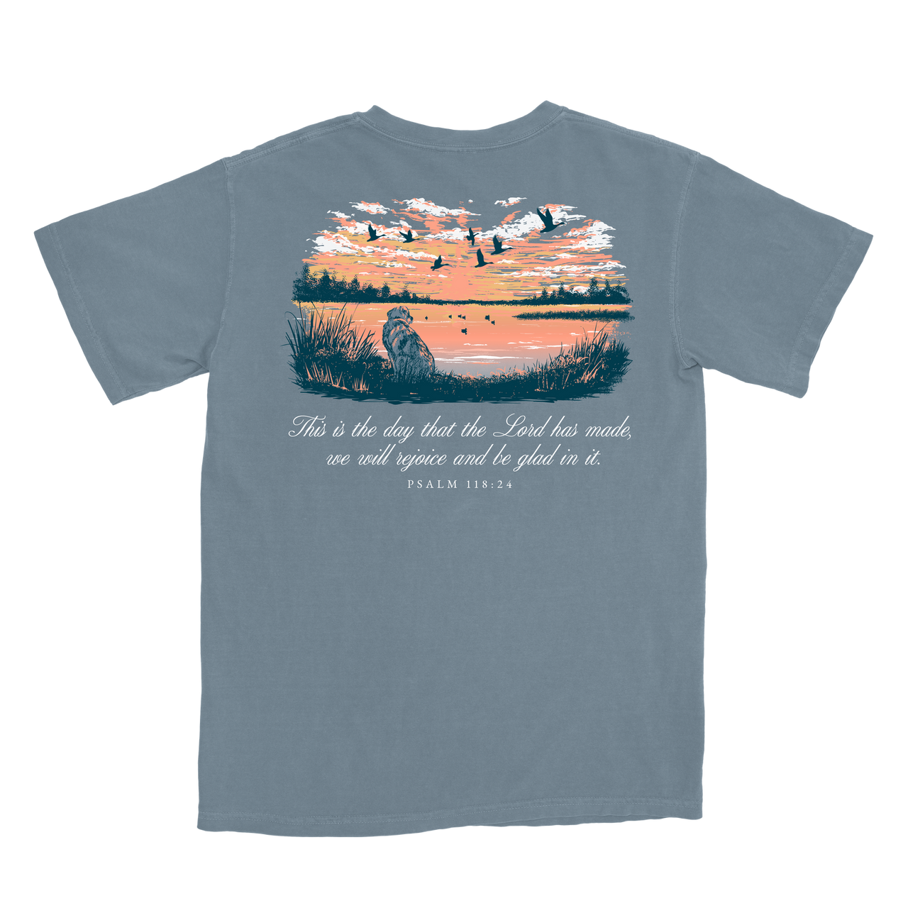 Rejoice Short Sleeve T-Shirt - Ice Blue