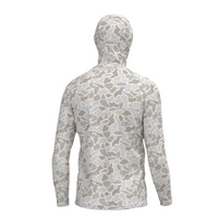 Thumbnail for Heather Blend Hoodie - Saltwater Camo