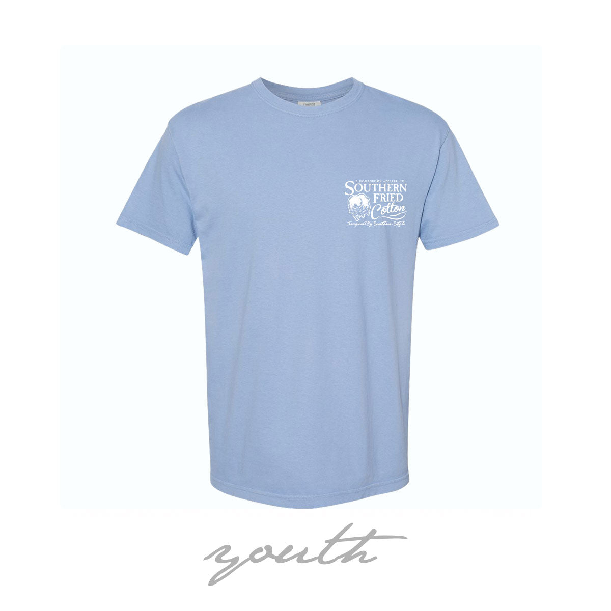 Youth - Camo Cruiser SS Tee - Washed Denim