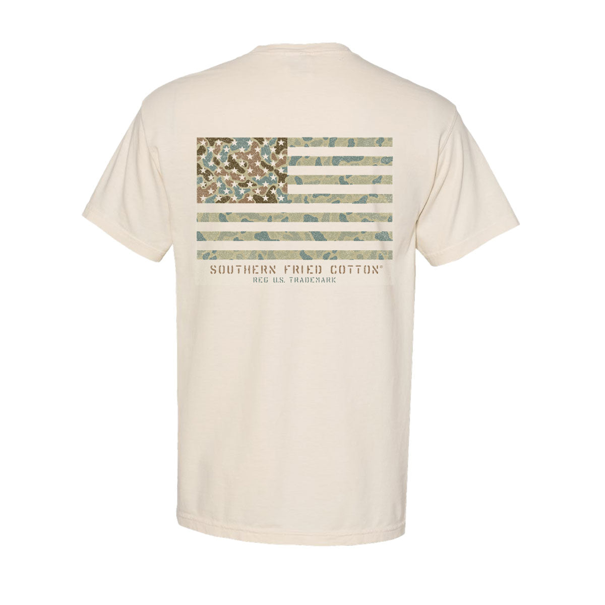 Old School USA SS Tee - Ivory