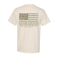 Thumbnail for Old School USA SS Tee - Ivory
