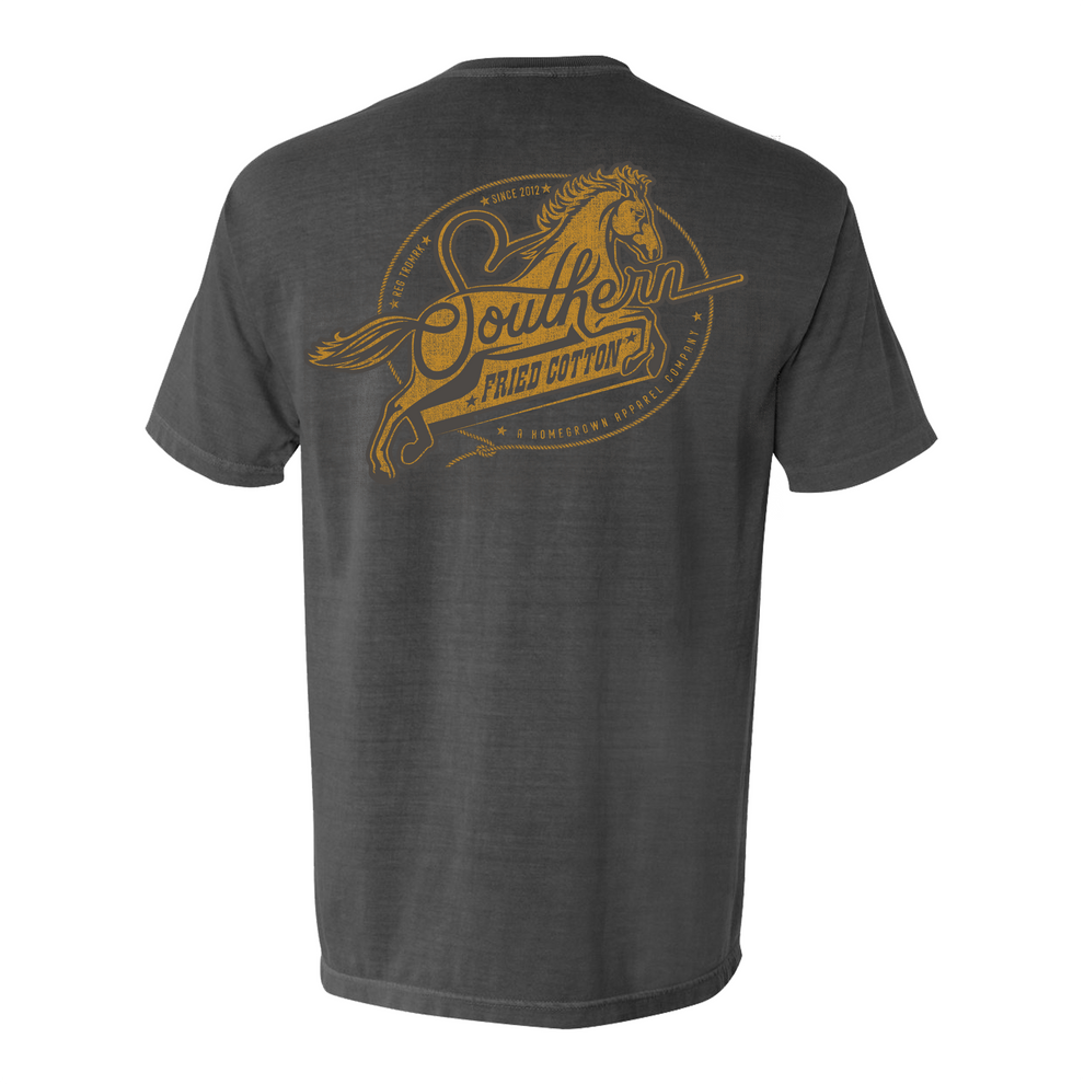 Southern Horse SS Tee - Pepper Black