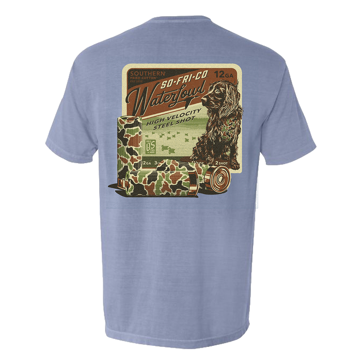 Waterfowl Short Sleeve T-Shirt - Ice Blue
