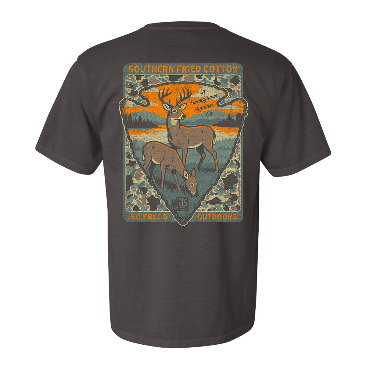 Buck And Doe Short Sleeve T-Shirt