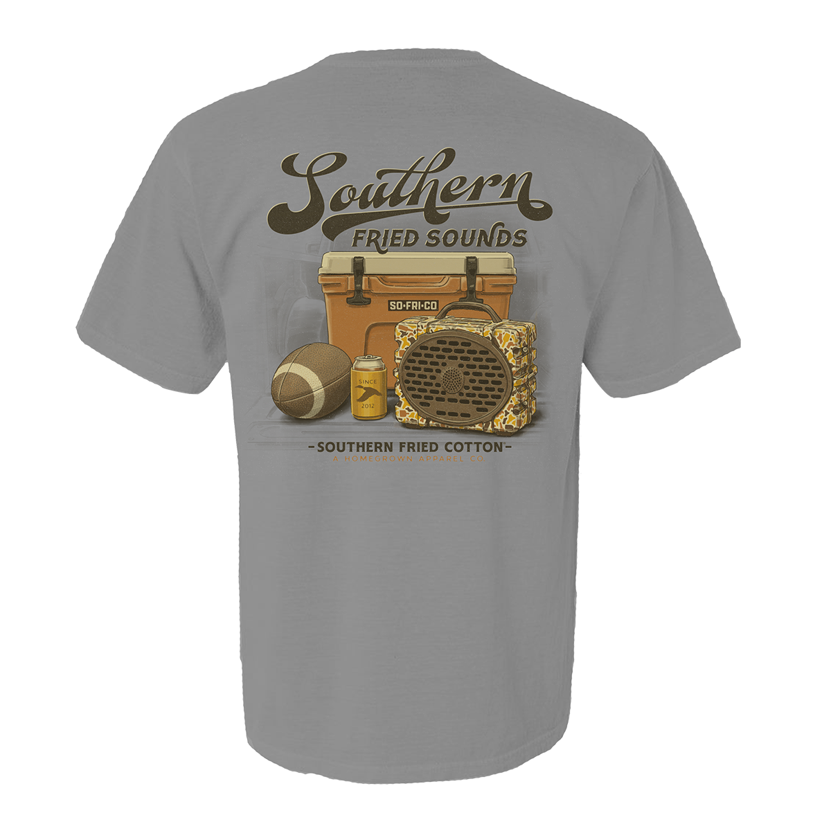 Sounds Of The South Short Sleeve T-Shirt - Granite