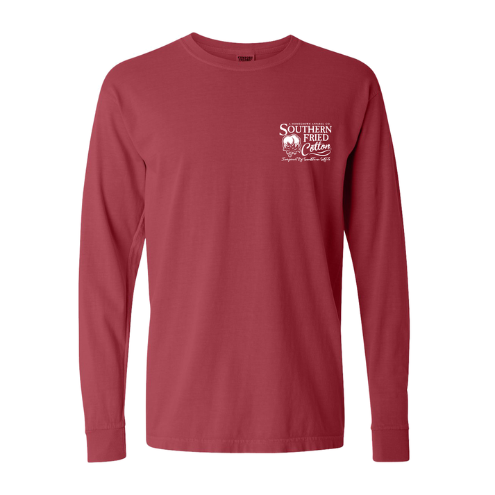 Tucker LS Tee - Crimson