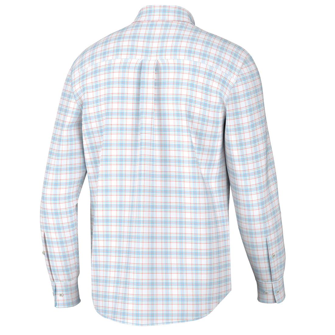 Coral/Light Blue & Mint Evans Button Down Dress Shirt