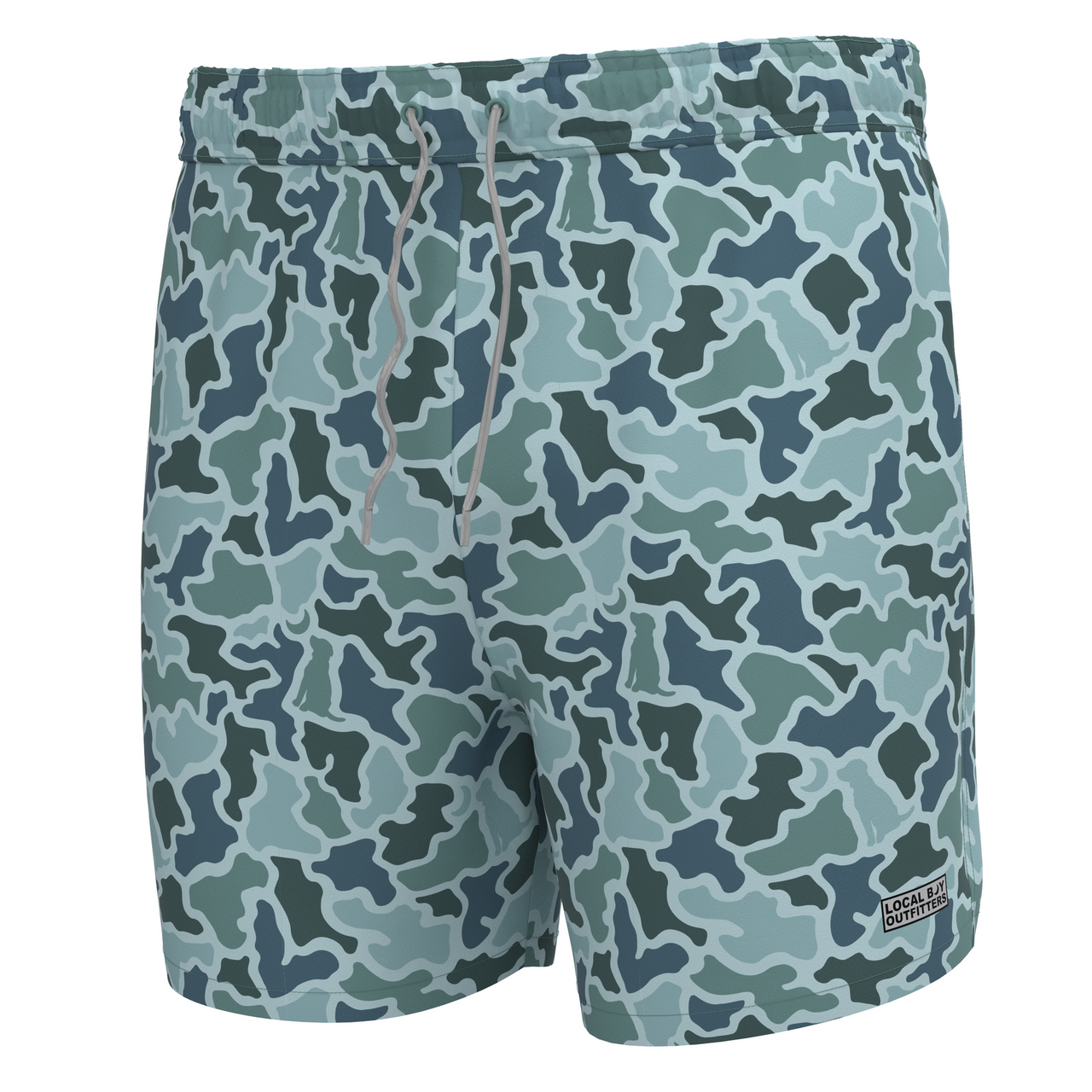 Bayview Swim Trunks - Blue Dog & Moon Camo
