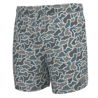 Thumbnail for Youth - Bayview Swim Trunks - Fish Camo
