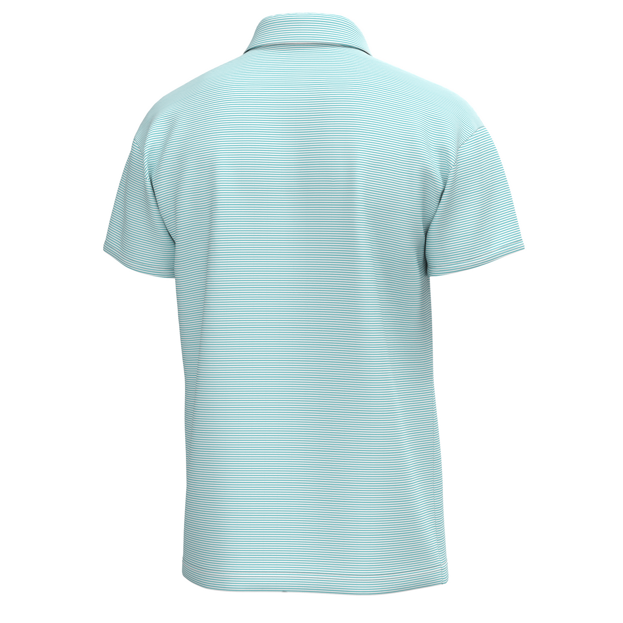 Youth Palms Polo - Aqua/White