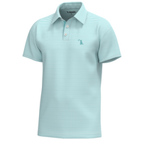 Thumbnail for Youth Palms Polo - Aqua/White