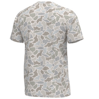 Thumbnail for Youth Heather Blend SS Tee - Saltwater Camo