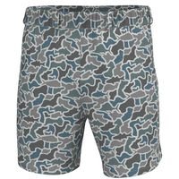 Thumbnail for Local Boy Volley Shorts - Fish Camo