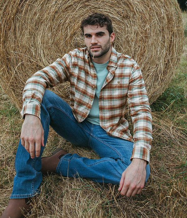 Harding LS Flannel Button Down