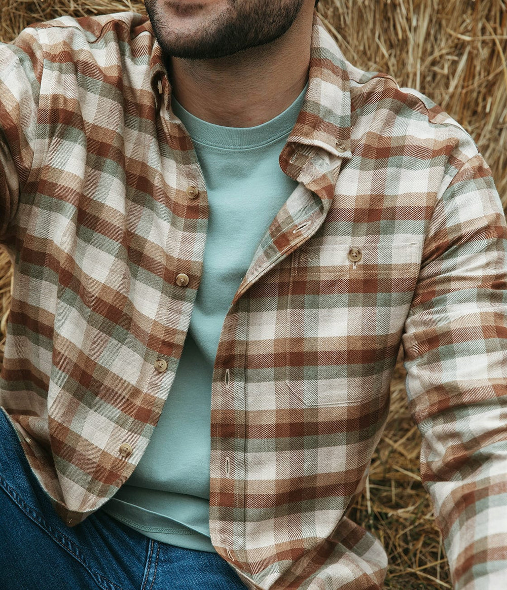 Harding LS Flannel Button Down