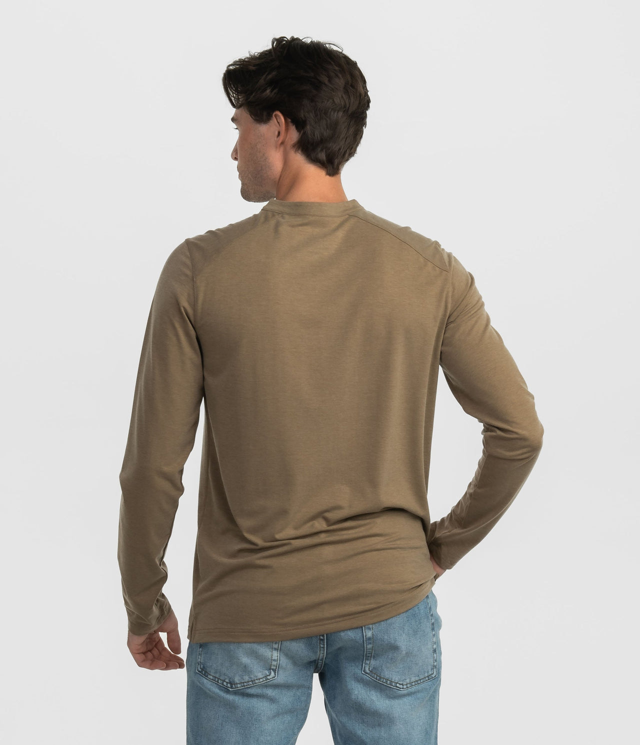 Max Comfort LS Henley - Caribou