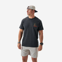 Thumbnail for Duck Wild SS Tee - Heather Black