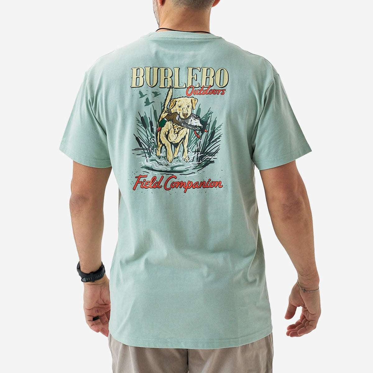 Field Companion SS Tee - Heather Sage