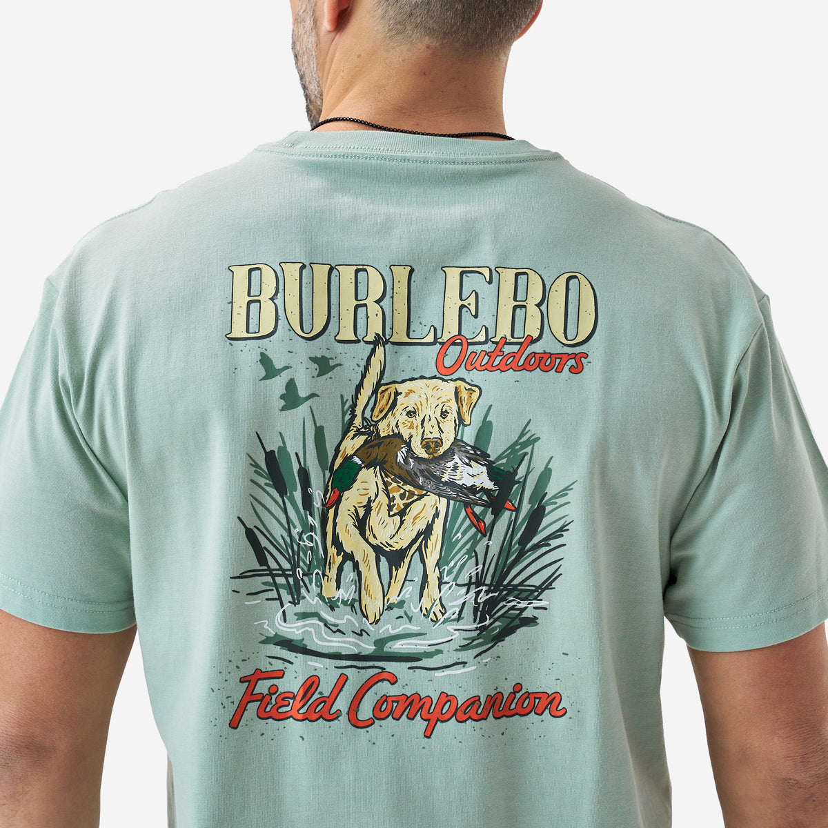 Field Companion SS Tee - Heather Sage
