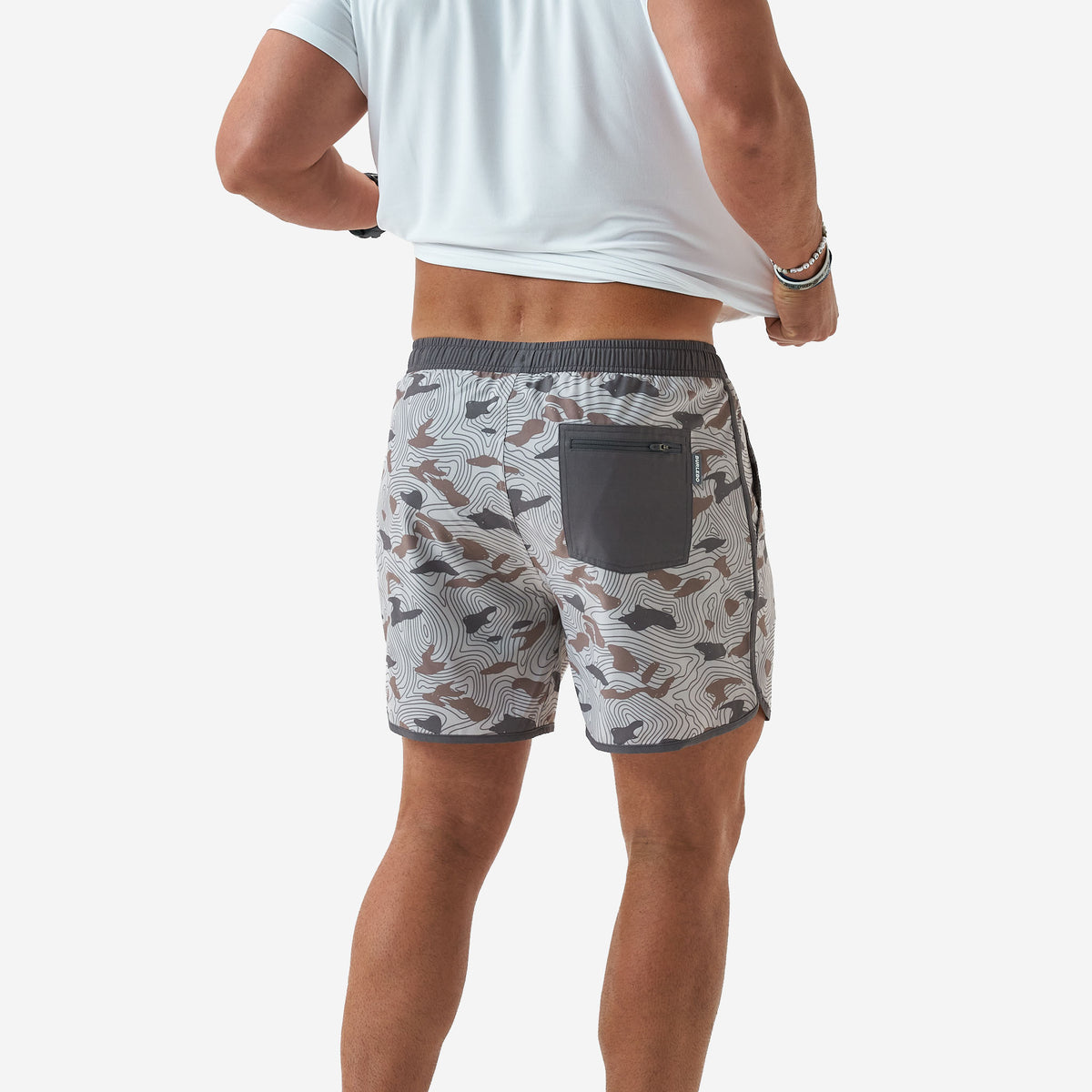 Swim Trunk - Jumbo Topo Desert Camo