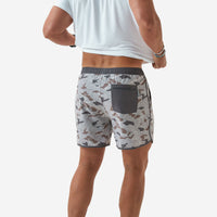 Thumbnail for Swim Trunk - Jumbo Topo Desert Camo